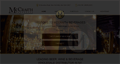 Desktop Screenshot of mccraithbeverages.com